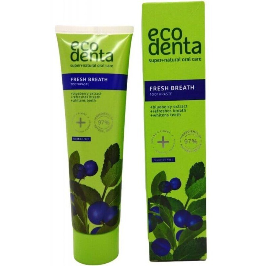 Dentifricio rinfrescante con estratto di bacche 100ml Ecodenta