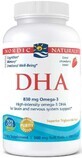 Acid DHA 830 mg Omega 3 căpșuni 90 softgel Nordic Naturals