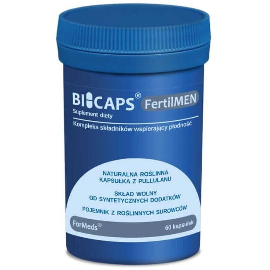 Bicaps FertilMEN 60 cápsulas Formeds