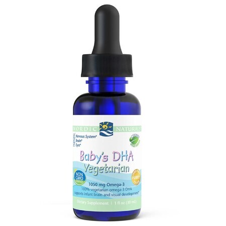 Baby's DHA Vegetarian - DHA acids for children 30ml Nordic Naturals