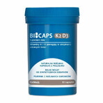 Bicaps Vitamina K2 MK-7 100 mcg + D3 2000 IU (60 cápsulas) Formeds