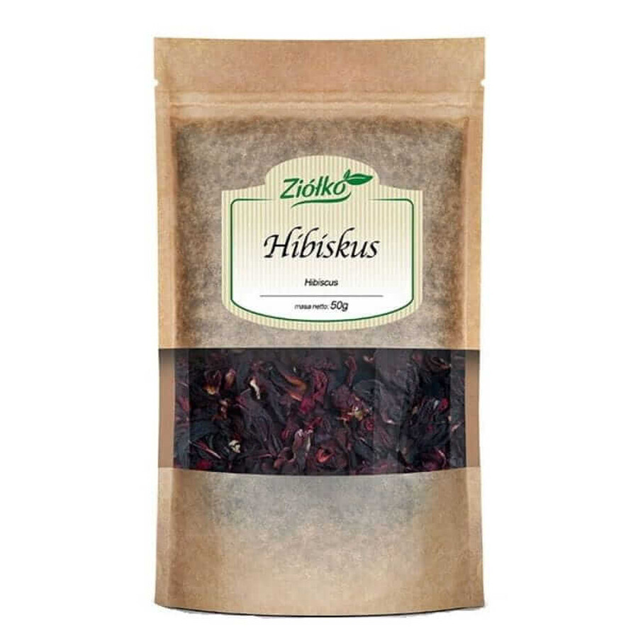 Hibiskus - getrocknete Hibiskusblüte 50g Kraut