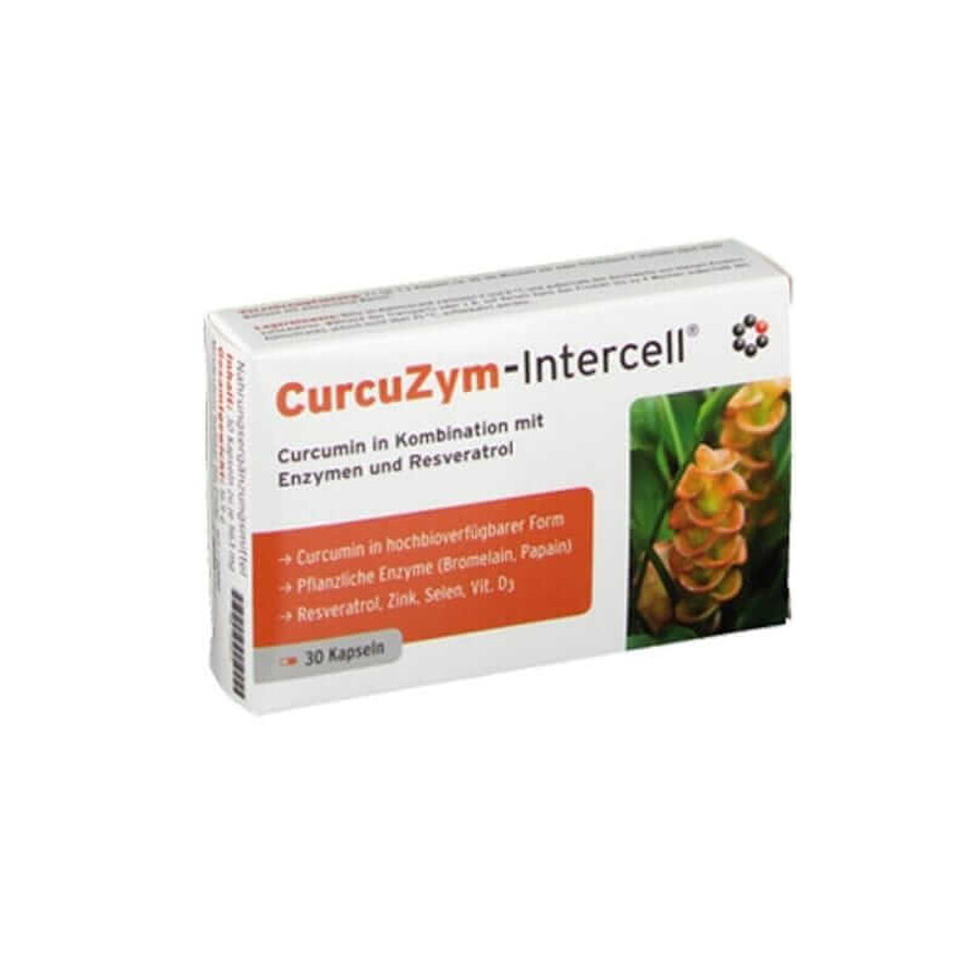 CurcuZym-Intercell - Curcumin 30 Kapseln