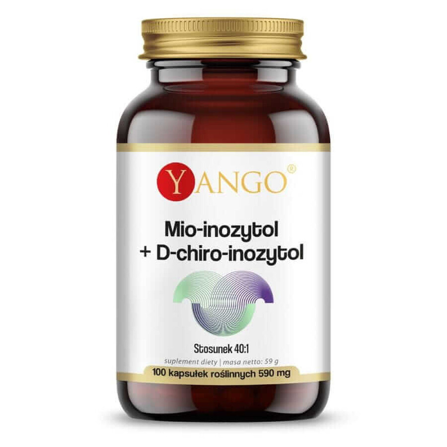 Myo-inositol + D-chiro-inositol 100 capsule Yango