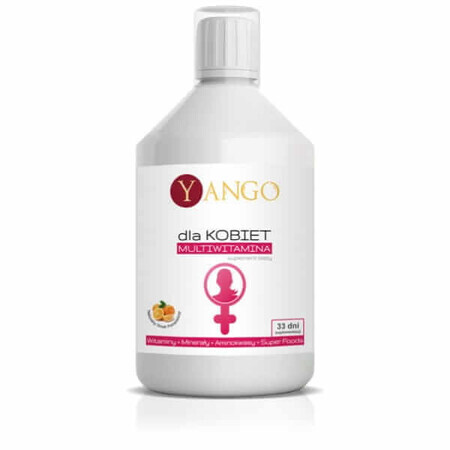 Multivitamínico líquido para mujeres 500ml, Yango