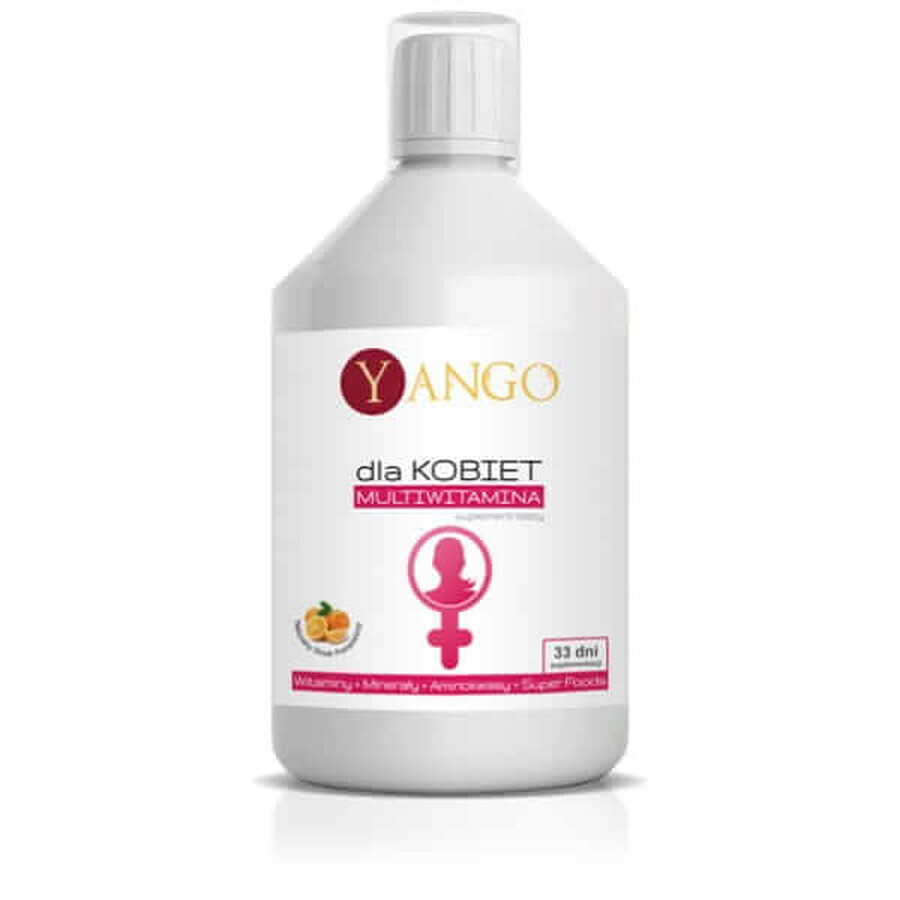 Multivitamínico líquido para mujeres 500ml, Yango