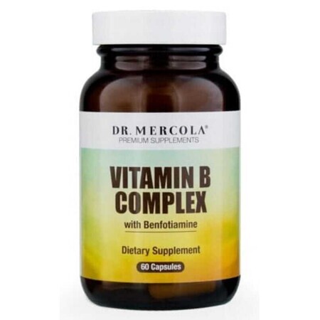 Vitamine B-complex (60 capsules) Dr Mercola