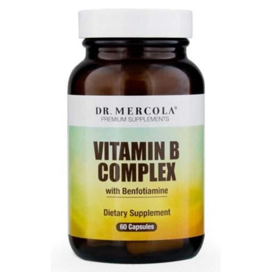 Vitamine B-complex (60 capsules) Dr Mercola