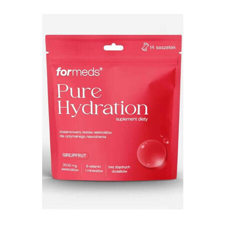 Pure Hydration Elektrolyte Grapefruit-Geschmack 14 Beutel Formeds