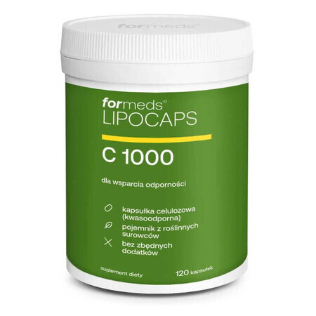 Liposomales Vitamin C LIPOCAPS C 1000 (120 Kapseln) Formate