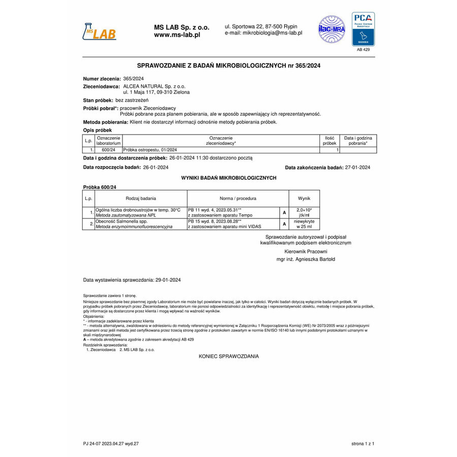 Extract de ciulin 50ml Organis