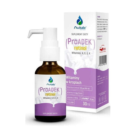 Vitamina ProAdek (Retinol) 30 ml Avitale