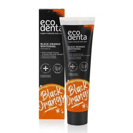 Pasta dentífrica blanqueadora Black Orangy 100ml, Ecodenta