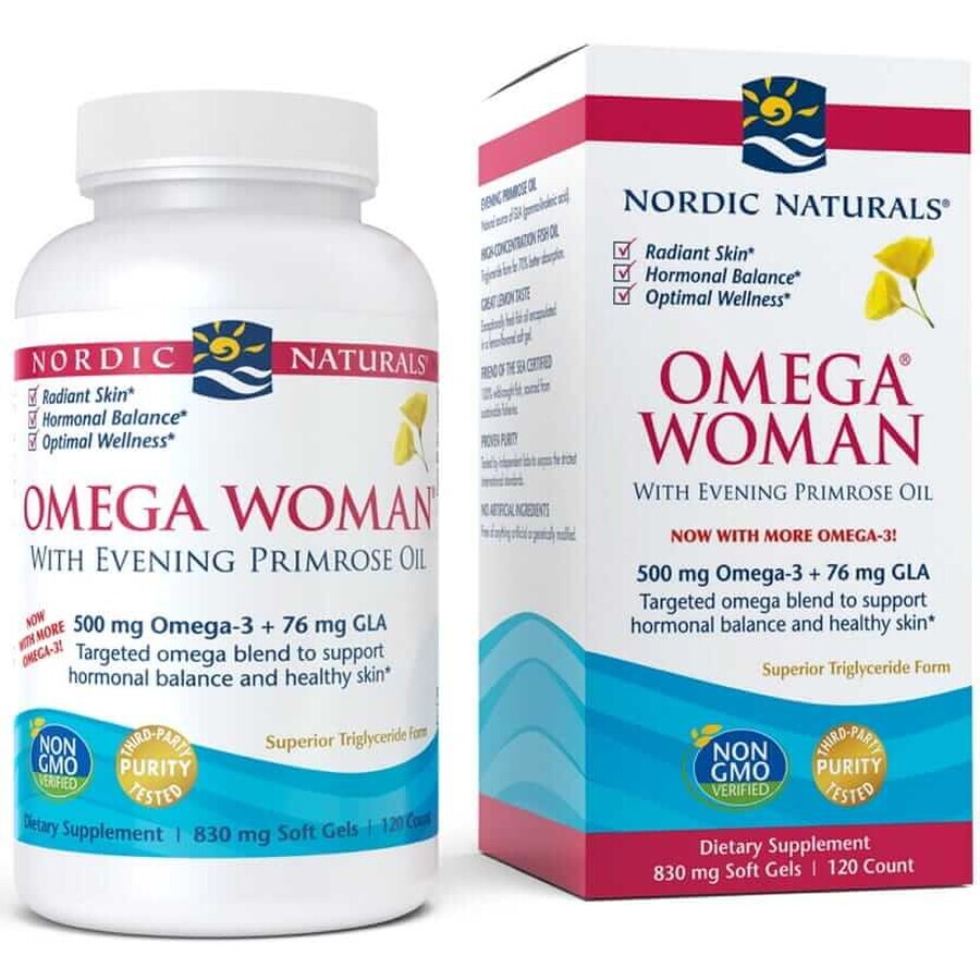 Omega Woman (120 caps) Nordic Naturals