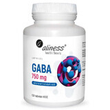 GABA (acid gamma amino butiric) 750 mg x 100 capsule Aliness