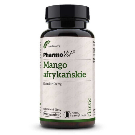 Mangue Africaine 400 mg 90 gélules Pharmovit Classic