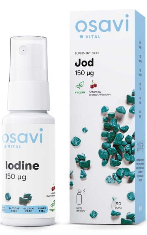 Osavi Iod 150 µg - 26 ml spray oral, aromă de cireșe