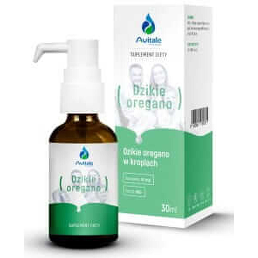 Huile naturelle d'origan sauvage 30 ml - Avitale