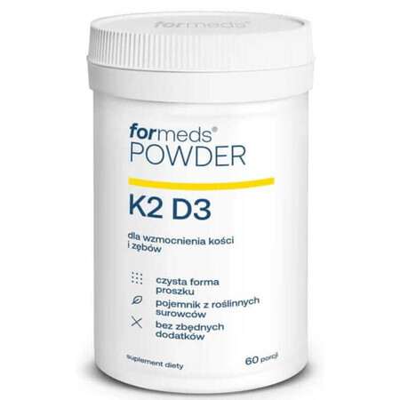 POWDER K2 D3 60 porții - Formeds