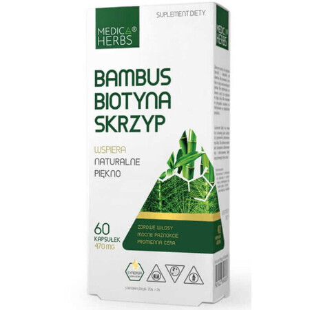 Bamboo Biotin Horsetail 60 capsule Medica Herbs