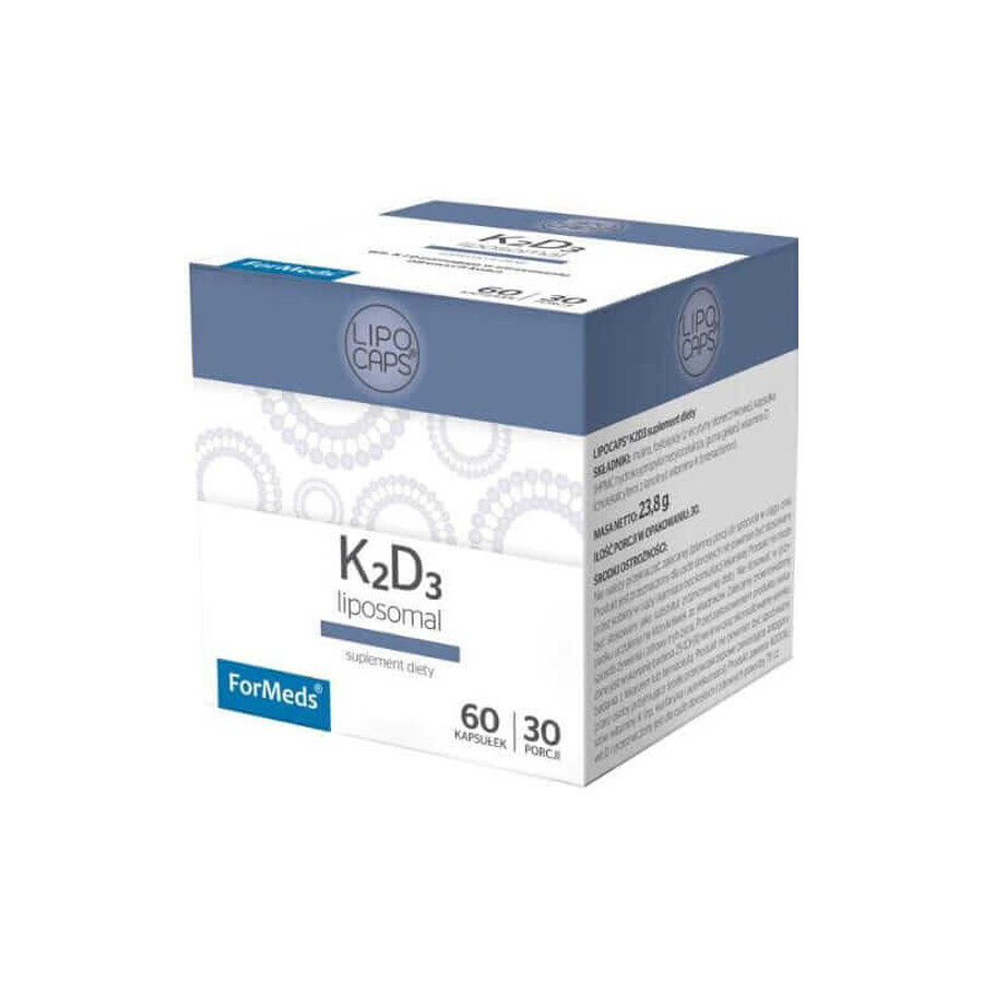 Lipocaps K2D3 Lipozomal (60 Kapseln) Formate