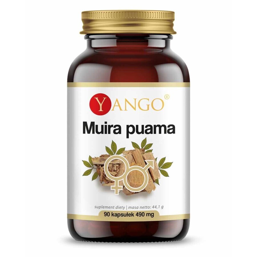 Muira puama 490 mg 90 capsule, Yango