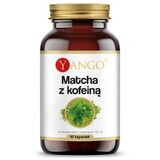 Matcha cu cofeină 90 capsule Yango