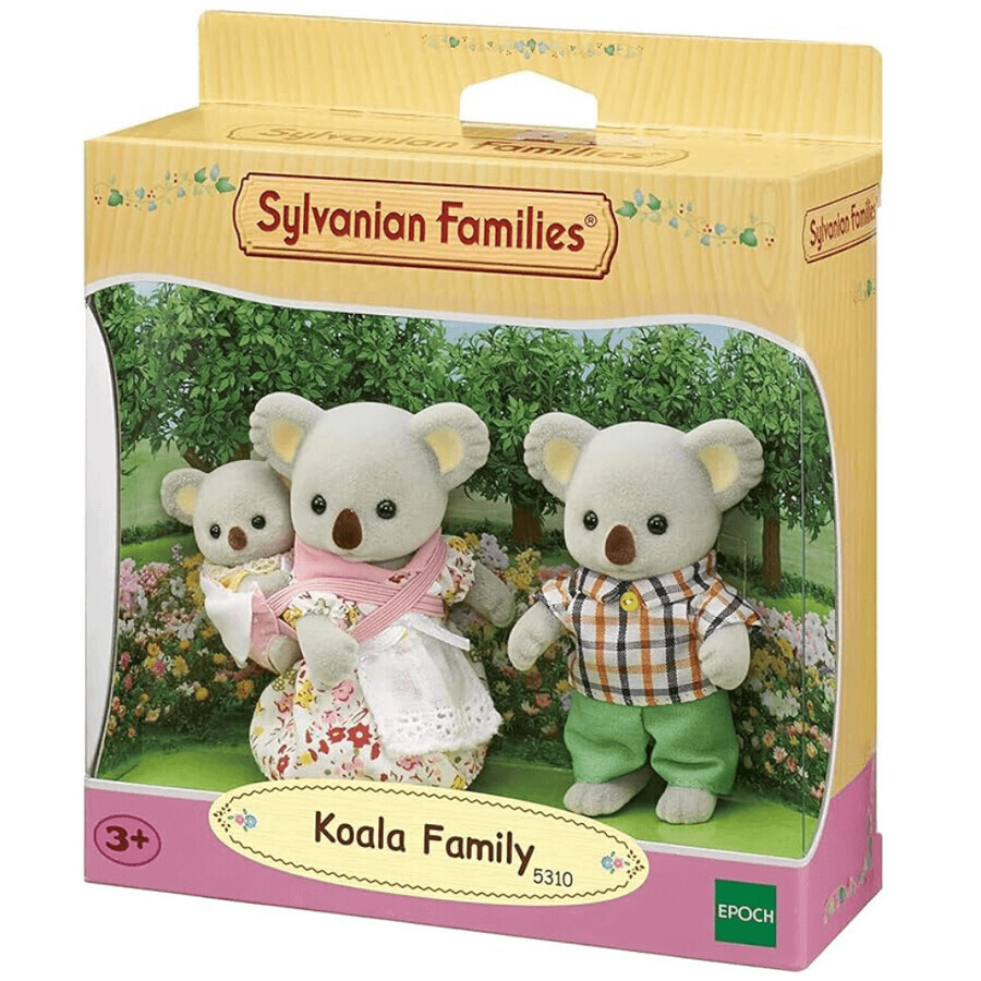 Set di 3 statuette Koala Bears Sylvanian Families, +3 anni, Epoca