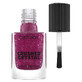 Top coat Crushed Crystal Effect, 010, Amethyst Aura, 10.5 ml, Catrice