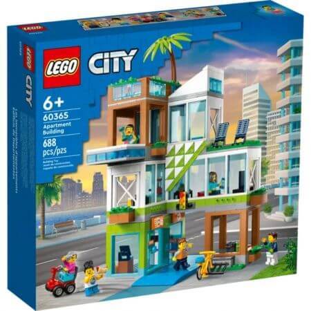 Lego City appartementencomplex, +6 jaar, 60365, Lego