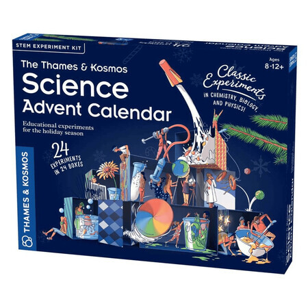 Calendar Advent 24 de experimente stiintifice, +8 ani, Thames&Kosmos