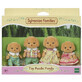 Set 4 figurine Familia Catelusilor Poodle Sylvanian Families, +3 ani, Epoch