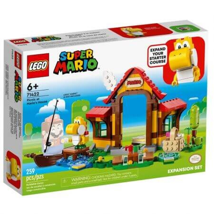 Set de extindere Picnic la casa lui Mario, 6 ani+, 71422, Lego Super Mario