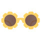 Ochelari de soare ultraflexibili cu lentile amber pentru copii, 0-2 ani, Sweet Sunflower, Babiators