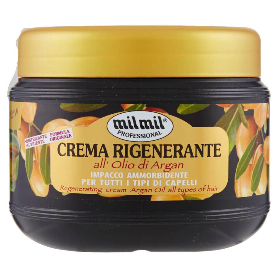 Masque de traitement des cheveux à l'argan, 500 ml, Mil Mil