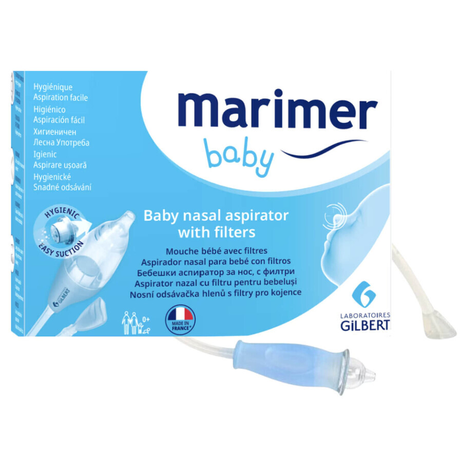 Aspirator nazal cu filtru Baby, Marimer