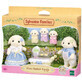 Set 5 figurine Familia Iepurasilor Flora Sylvanian Families, +3 ani, Epoch