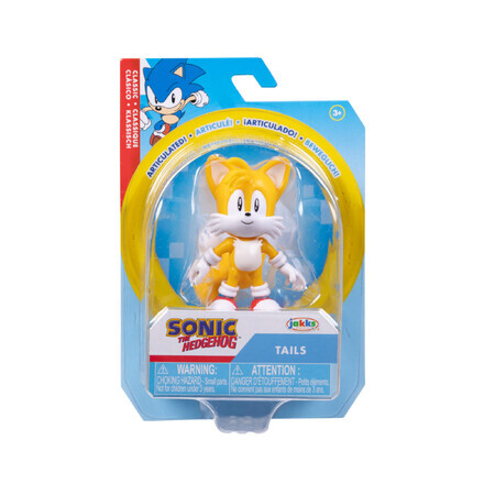 Figurina Fig Tails Sonic, 6 cm, +3 ani, Nintendo