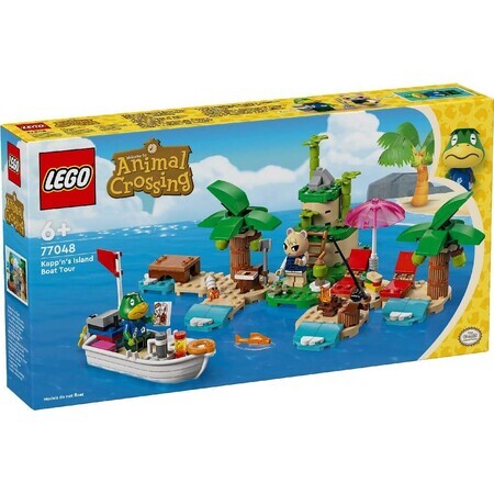 Kapp's Island Boat Tour Animal Crossing, 6+ anni, 77048, Lego