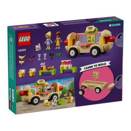 Hotdogi Tonetta, 4 años+, 42633, Lego Friends