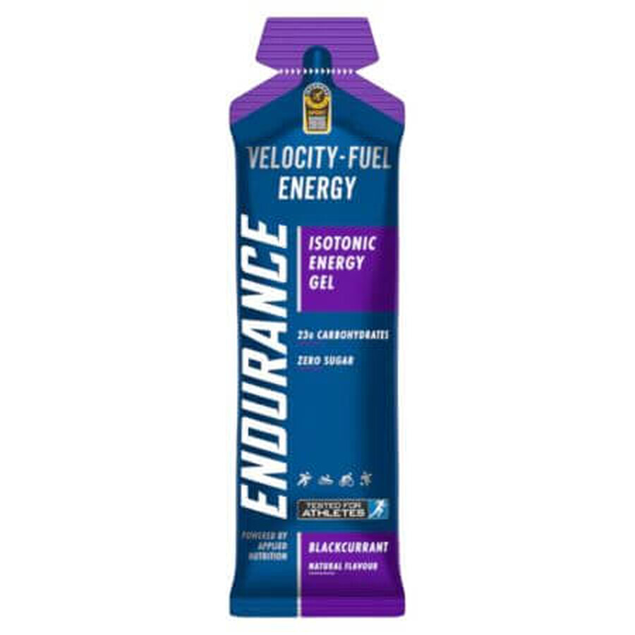 Gel energizant Velocity Fuel Energy Endurance, 60 g, Blackcurrant, Applied Nutrition