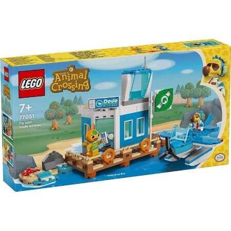 Vola con Dodo Airlines Animal Crossing, 7+ anni, 77051, Lego