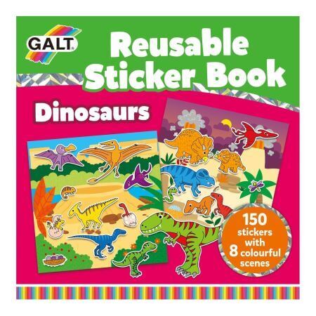 Cartea mea cu stickere Dinozauri, Galt