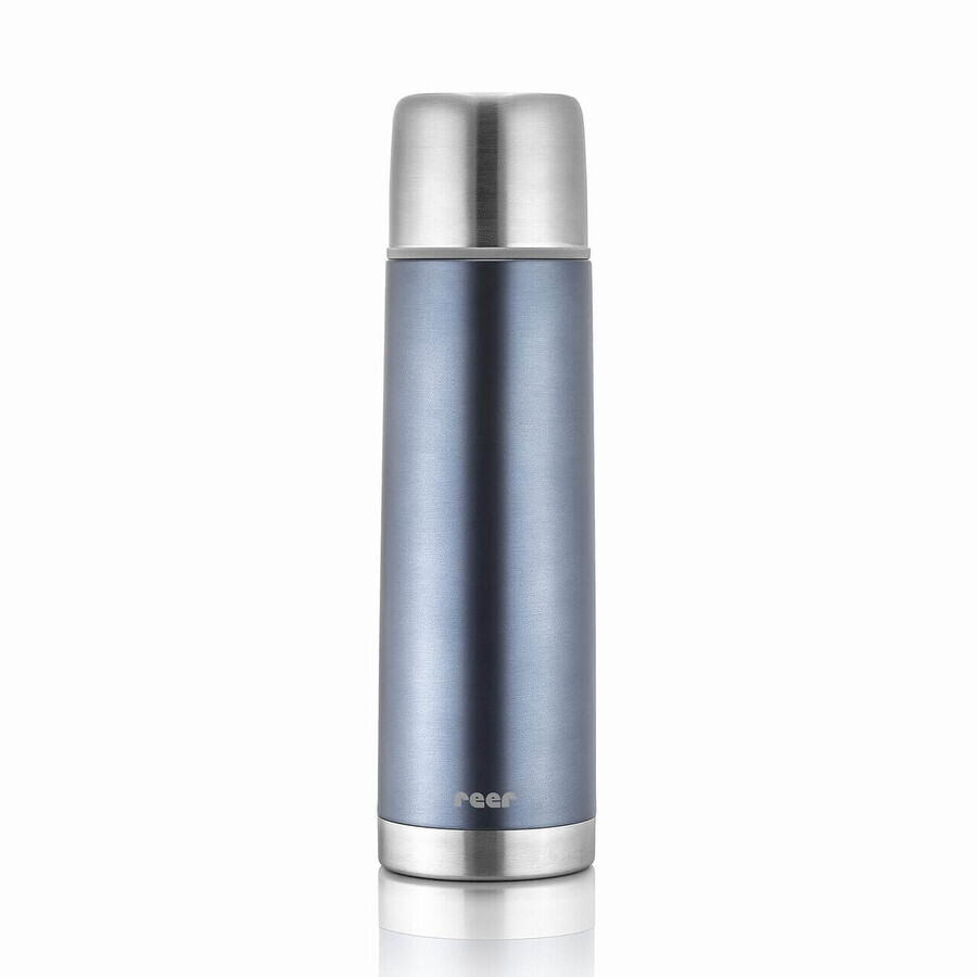 Termo de acero inoxidable, termo, gris, 450 ml, Reer