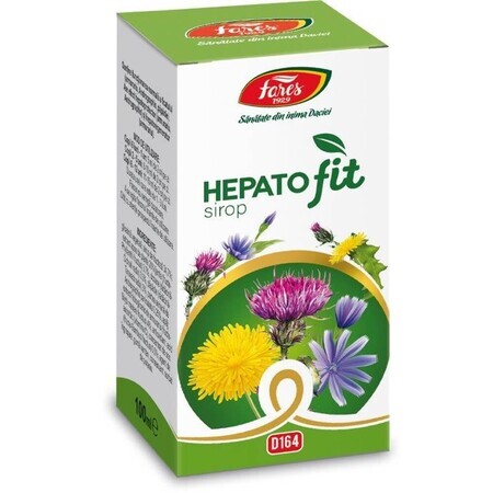 Sirop cu fructoza Hepatofit, 100 ml, Fares