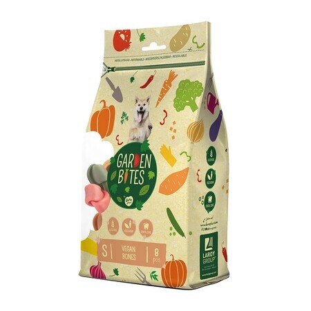 Ossi vegani in busta L 14,5 cm, 3 pezzi, Garden Bites