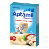 4 Cereale cu lapte și 3 Fructe Aptamil cu Pronutravi+, +8 luni, 225 g, Nutricia