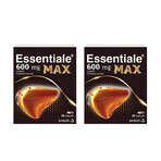 Essentiale MAX 600 mg, 2 x 30 capsule, Sanofi