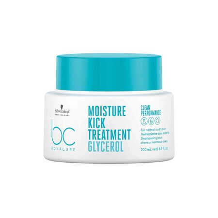 Tratament pentru par uscat si aspru Bonacure Moisture Kick, 200 ml, Schwarzkopf Professional