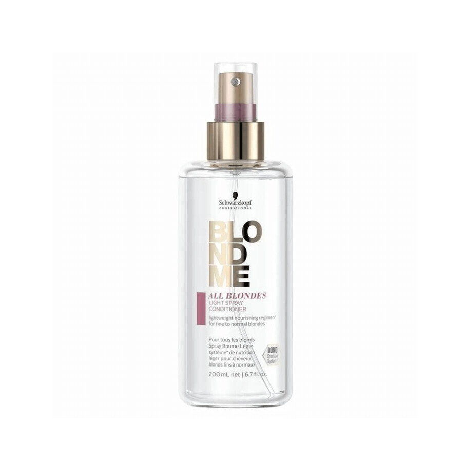 Leichtes Vollblond Spray Conditioner BlondMe, 200 ml, Schwarzkopf Professional